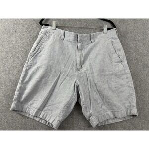 J. Crew Linen Cotton Blend 9" Shorts Men's‎ 36 Chambray Blue